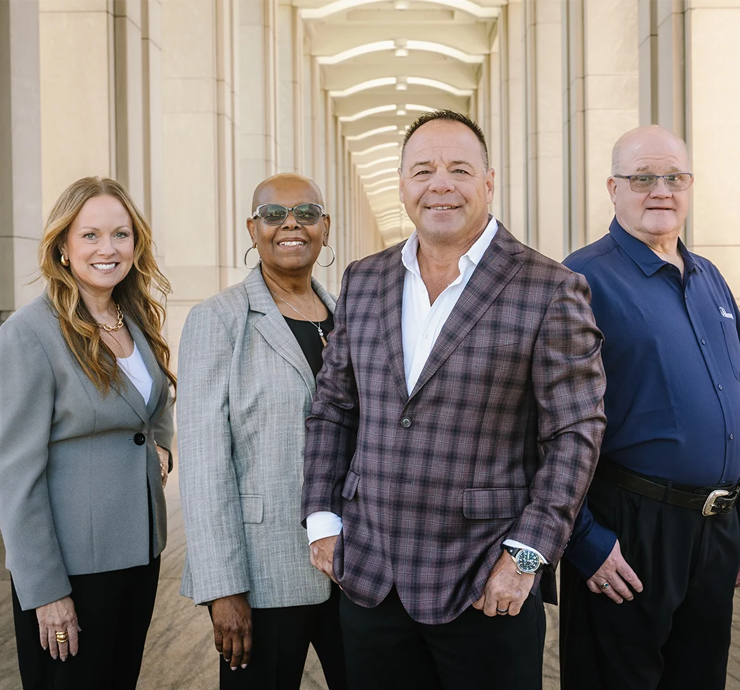 A group of Summit employees with IMG Insurance Agency Partner, Greg Lane.