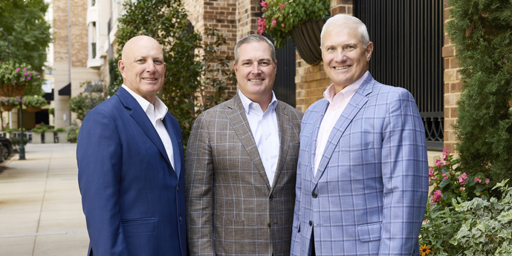 Summit business developer, Ed White, with IMA Carolinas team members, Rich Garner and Jeff Haney.